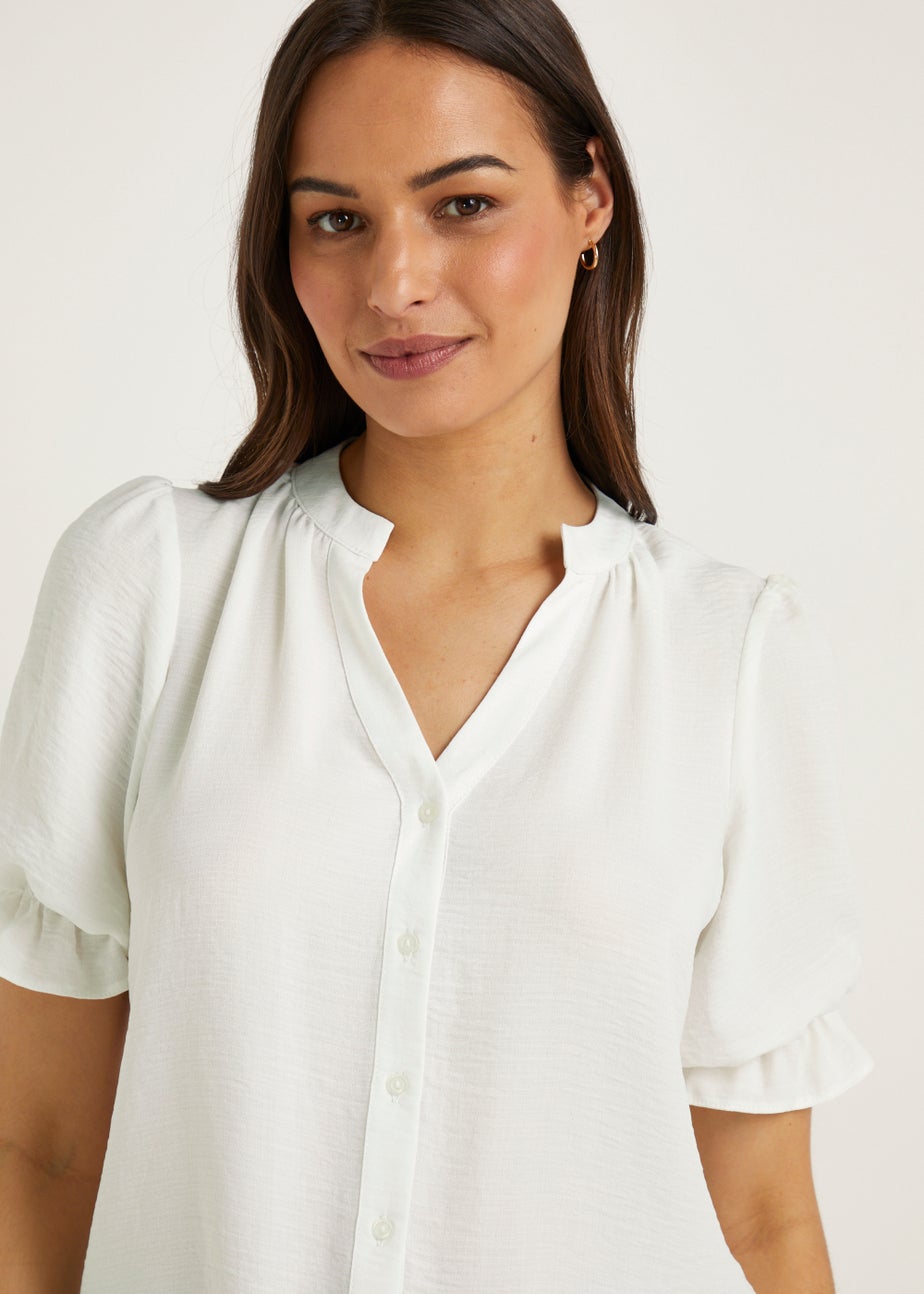 White Short Sleeve Shirt