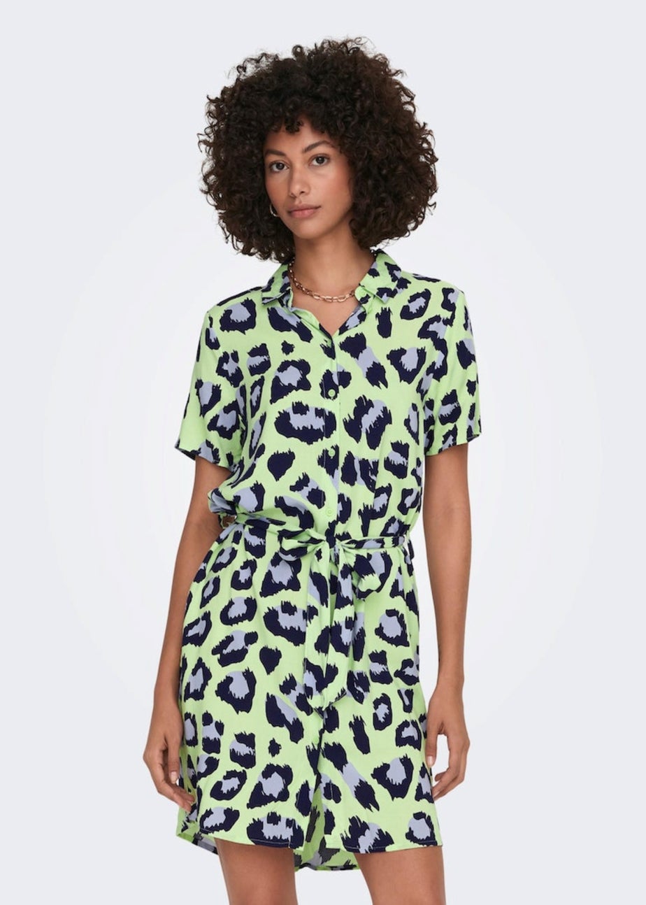 JDY Star Life Multicoloured Short Sleeve Dress