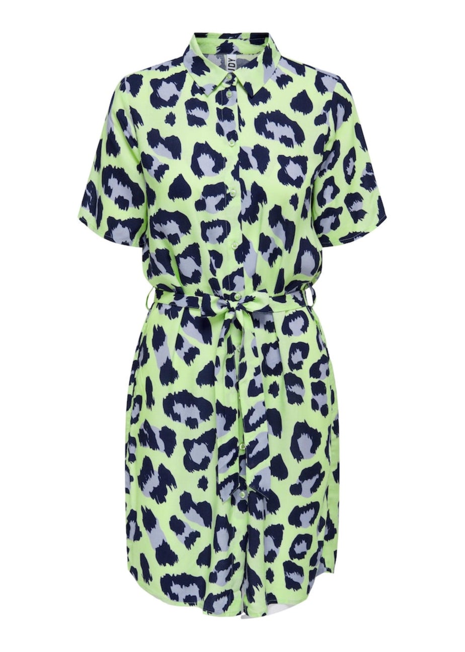 JDY Star Life Multicoloured Short Sleeve Dress