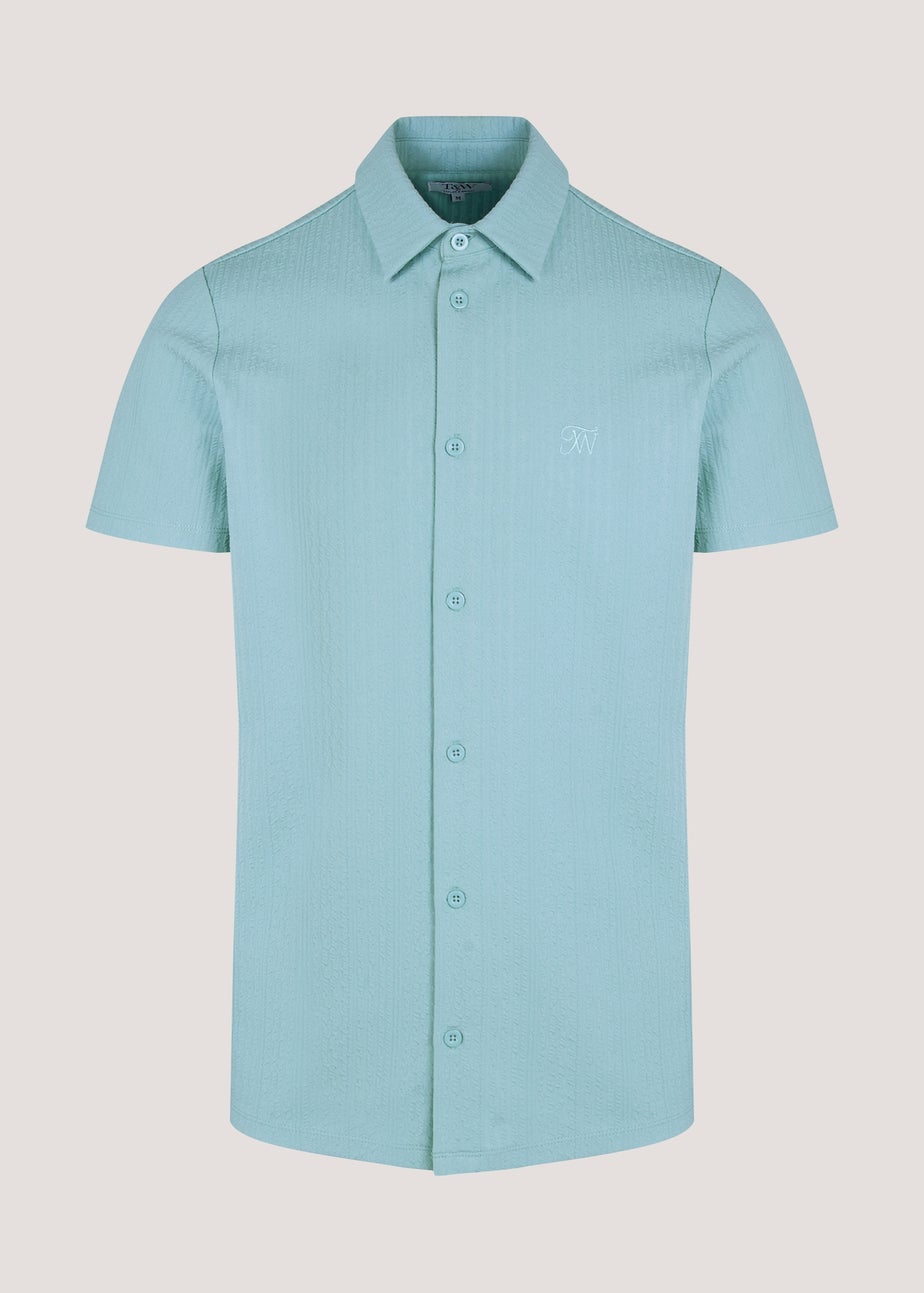 Light Blue Short Sleeve Jersey Shirt