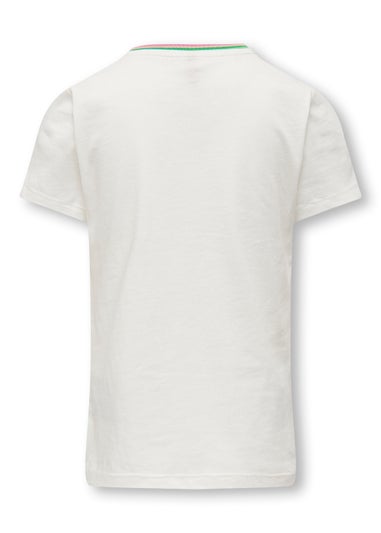 ONLY Girls Multicoloured Summer Print T-Shirt (5-14yrs)