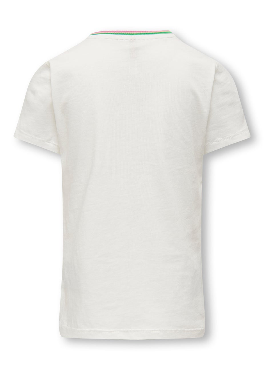 ONLY Girls Multicoloured Summer Print T-Shirt (5-14yrs)