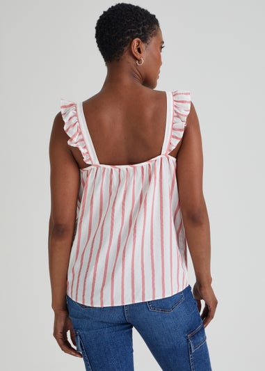 Pink Stripe Cami Top
