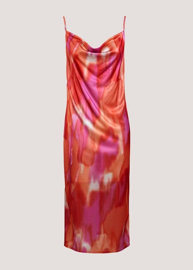 Et Vous Multicoloured Tie Dye Cami Dress