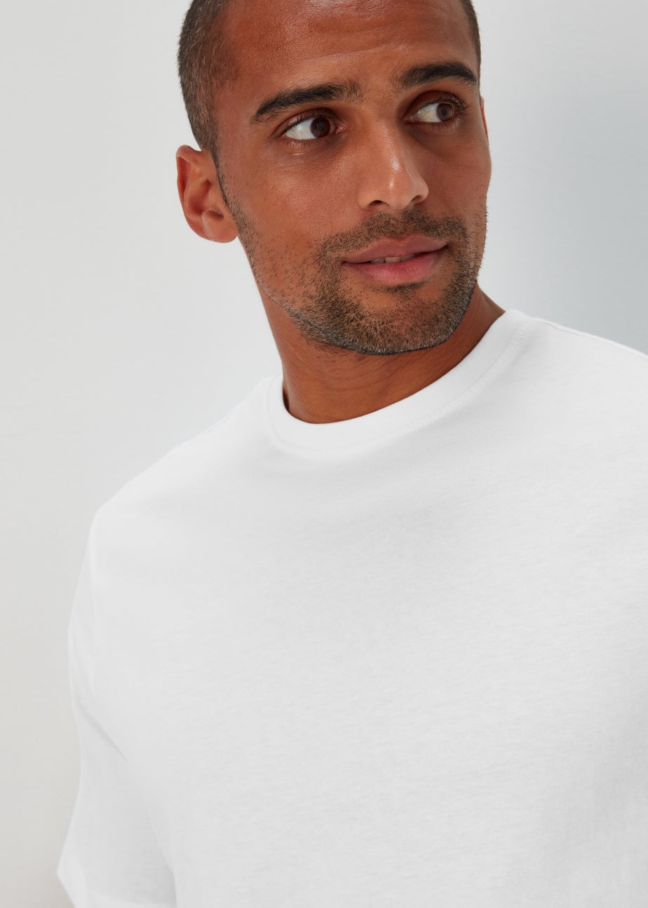 3 Pack Essential White T-Shirts