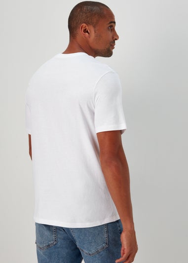 5 Pack Essential White T-Shirts