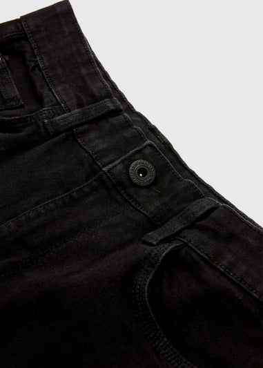 Boys Black Stretch Skinny Jeans (4-16yrs)