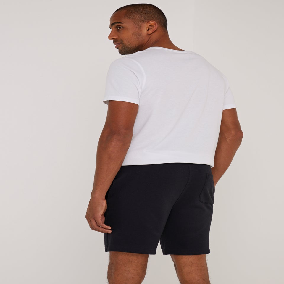 Black Essential Jogger Shorts