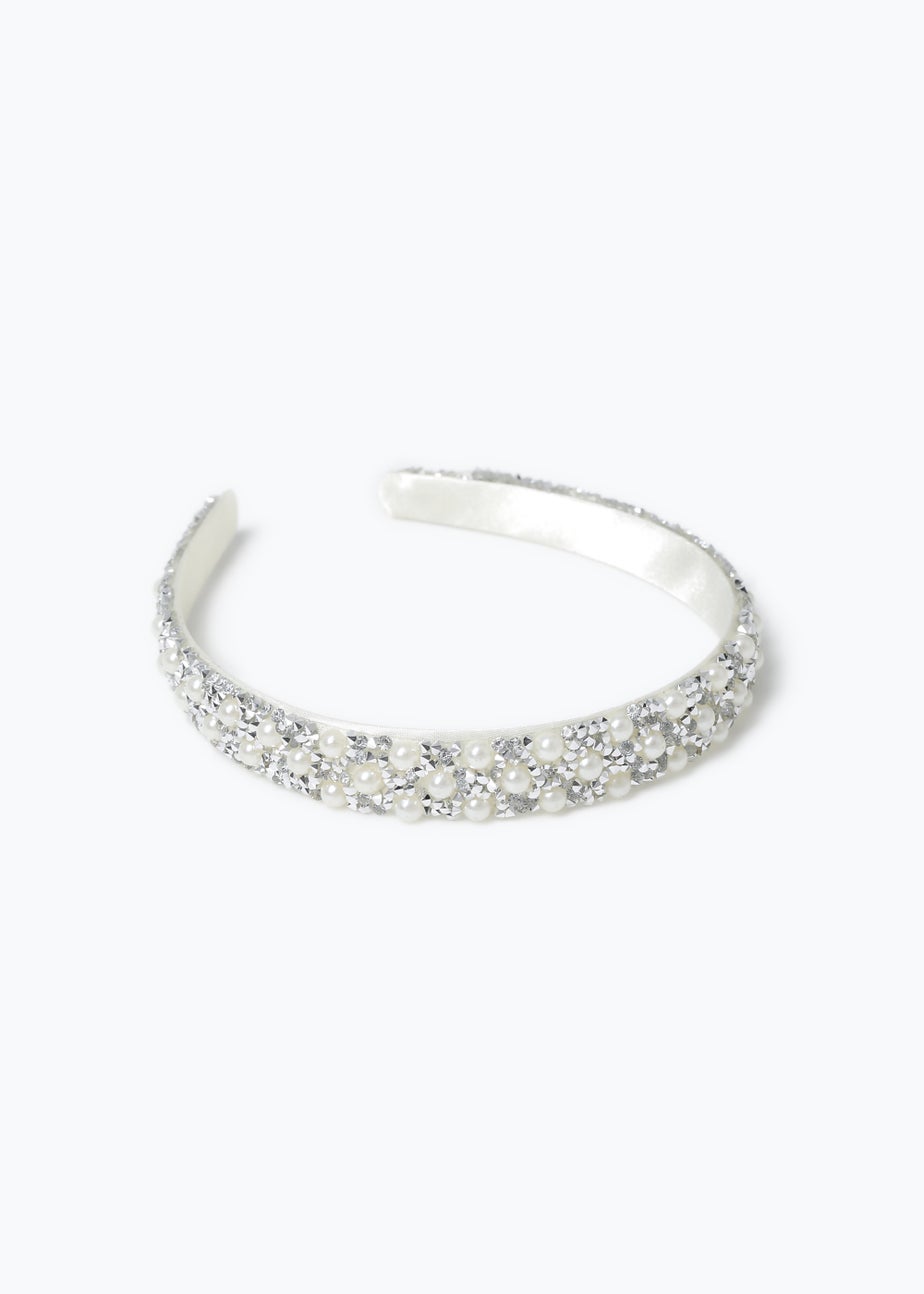 White Pearl Headband