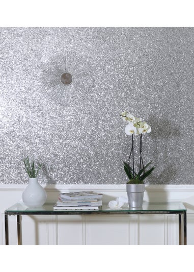 Sequin Sparkle Silver
