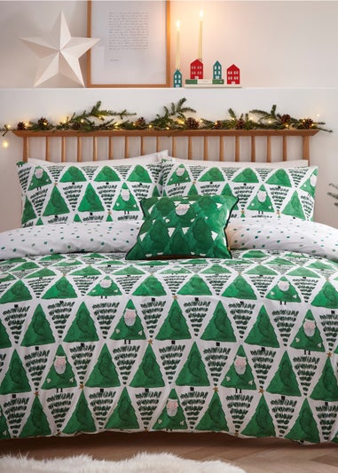 furn. Hide & Seek Santa Christmas Duvet Cover Set
