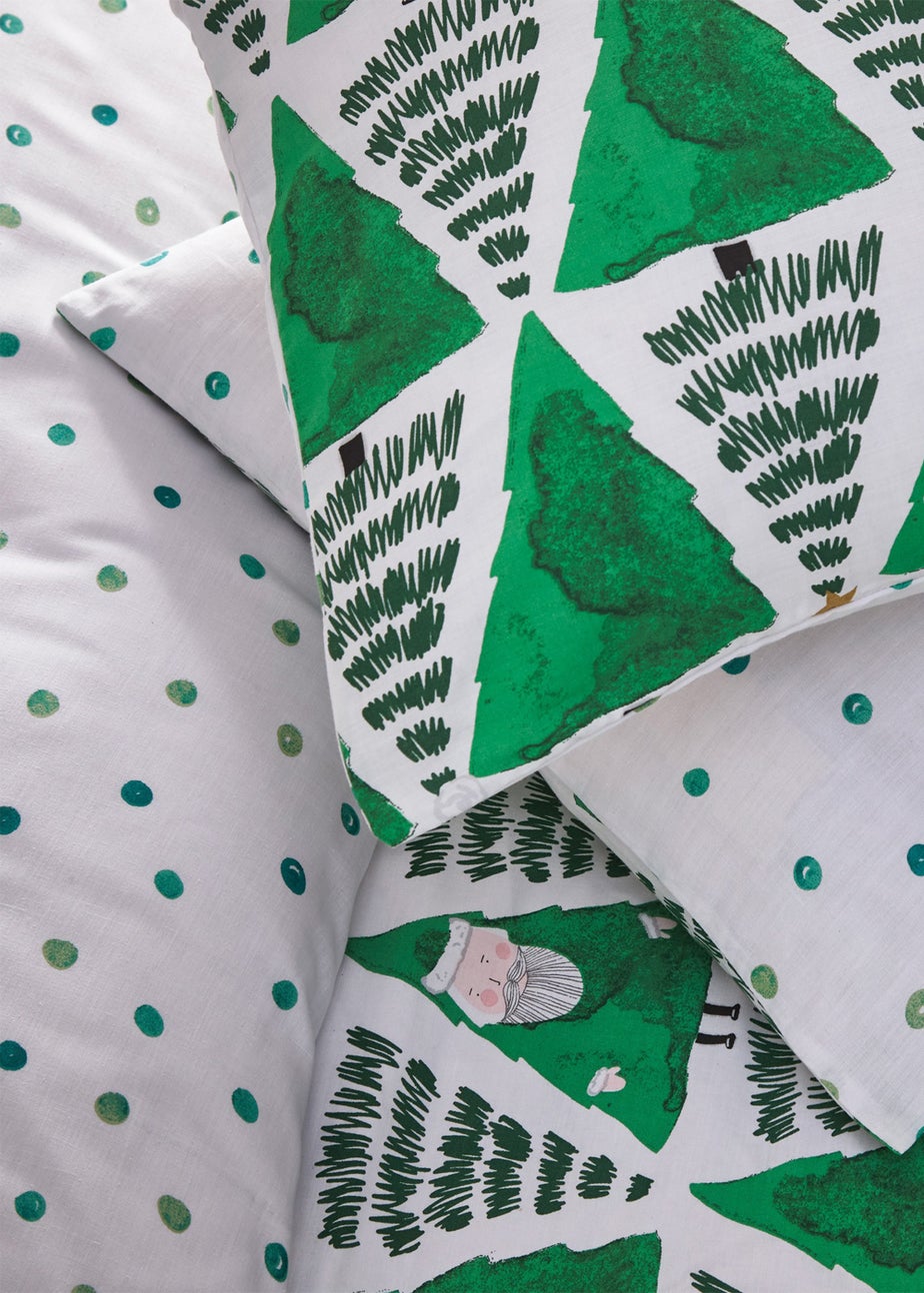 furn. Hide & Seek Santa Christmas Duvet Cover Set