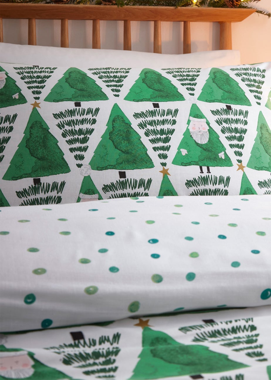 furn. Hide & Seek Santa Christmas Duvet Cover Set