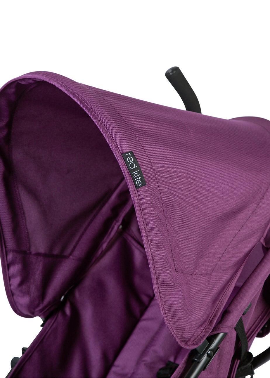 Red Kite Push Me 2U Plum Lightweight Stroller (99cm x 45cm x 72cm)