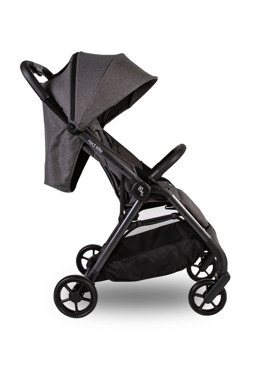 Red Kite Push Me Koko Slate Compact Stroller (110cm x 49cm x 81cm)