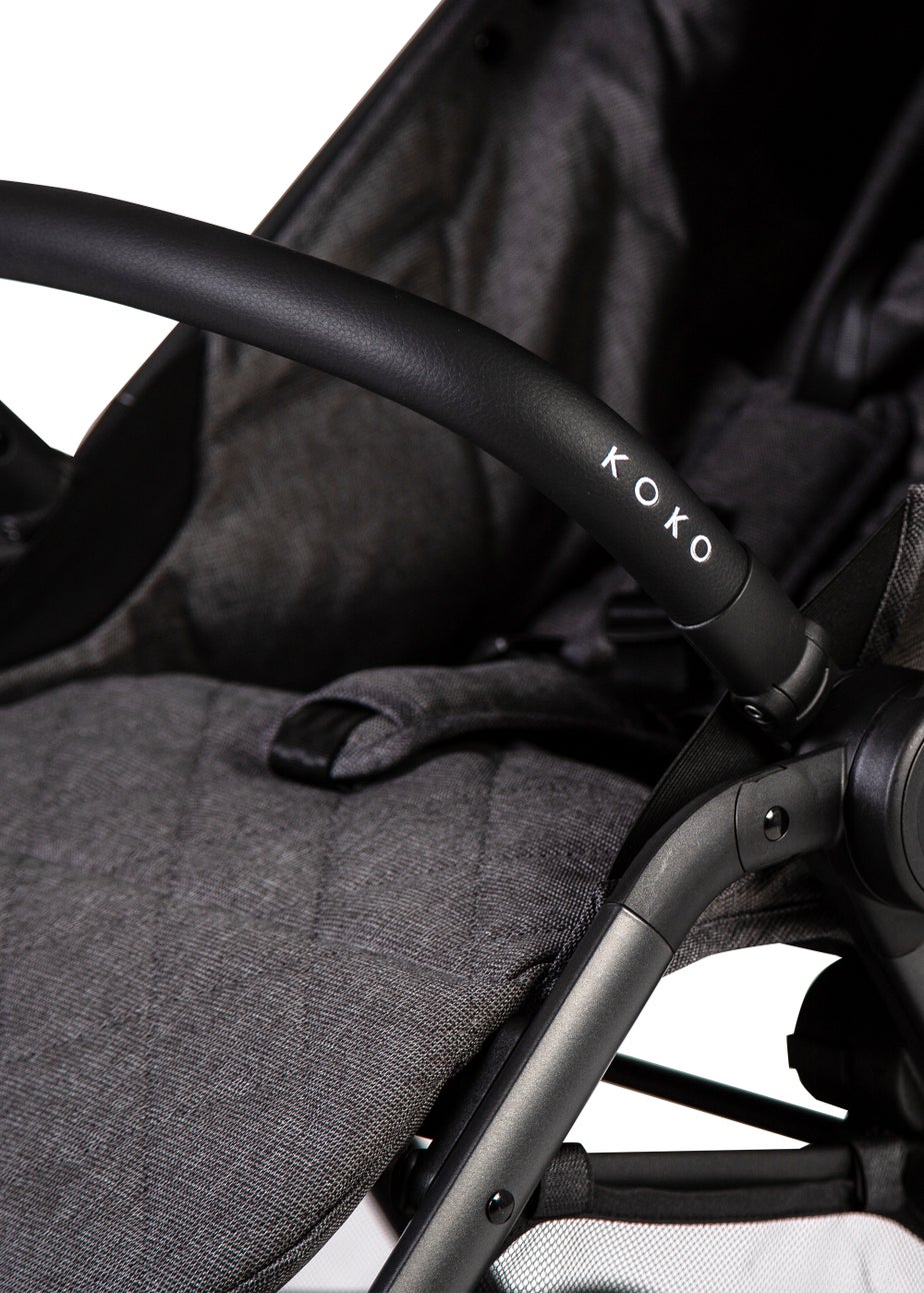 Red Kite Push Me Koko Slate Compact Stroller (110cm x 49cm x 81cm)