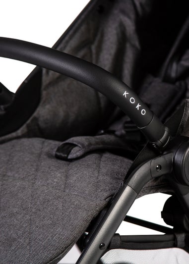 Red Kite Push Me Koko Slate Compact Stroller (110cm x 49cm x 81cm)