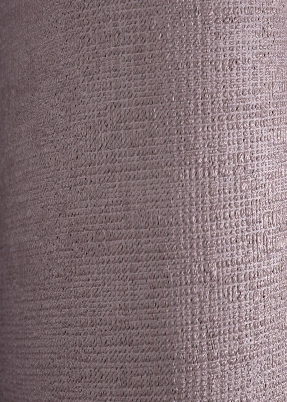 Fusion Strata Dimout Pink Eyelet Curtains