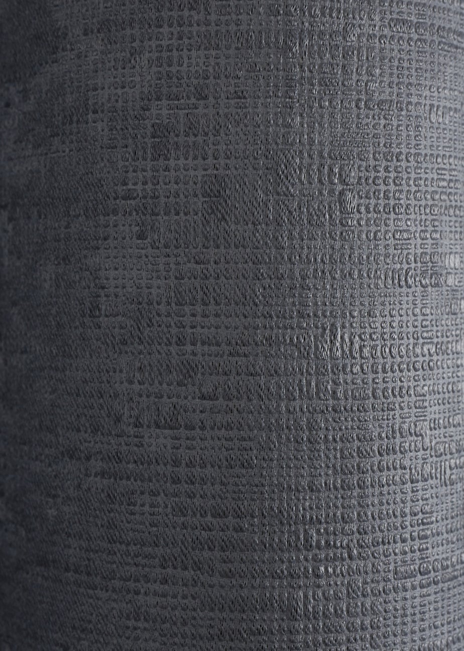 Fusion Strata Dimout Grey Eyelet Curtains