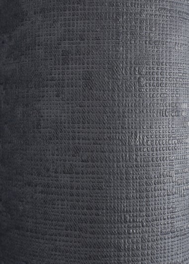 Fusion Strata Dimout Grey Eyelet Curtains