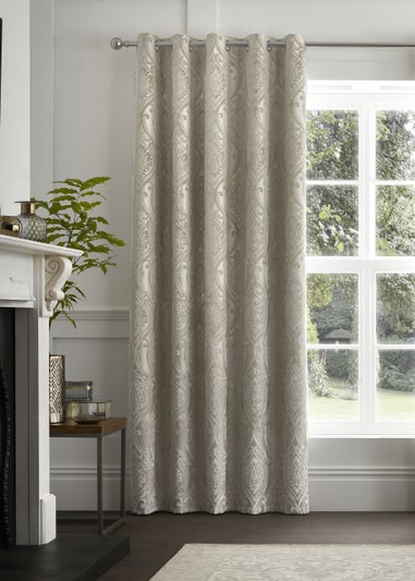Curtina Chateau Natural Eyelet Curtains