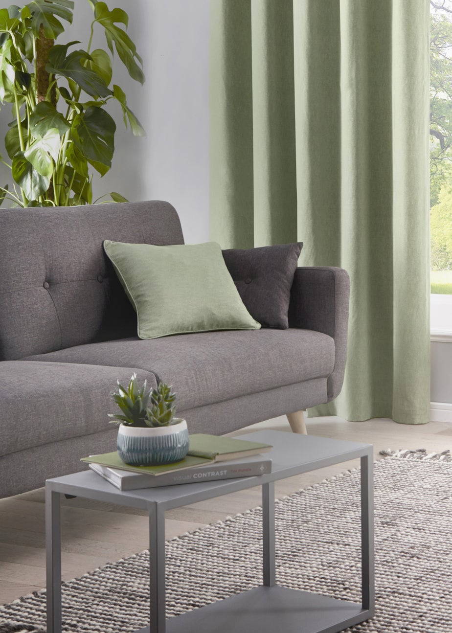 Fusion Sorbonne Green Filled Cushion