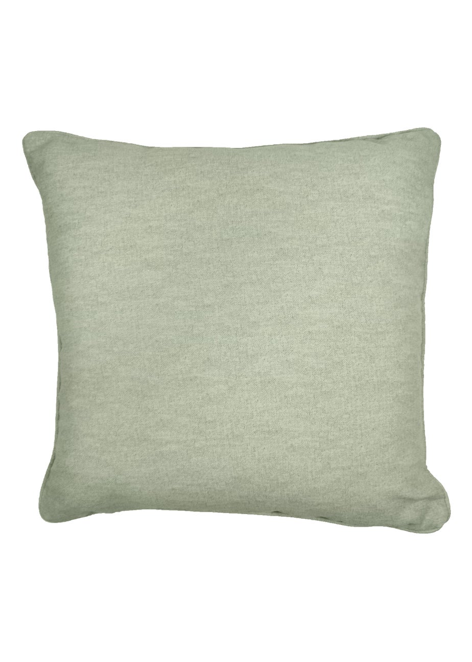 Fusion Sorbonne Green Filled Cushion