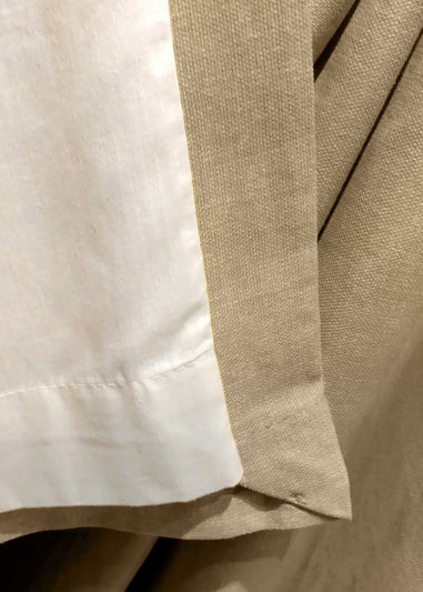 Fusion Sorbonne Natural Eyelet Curtains