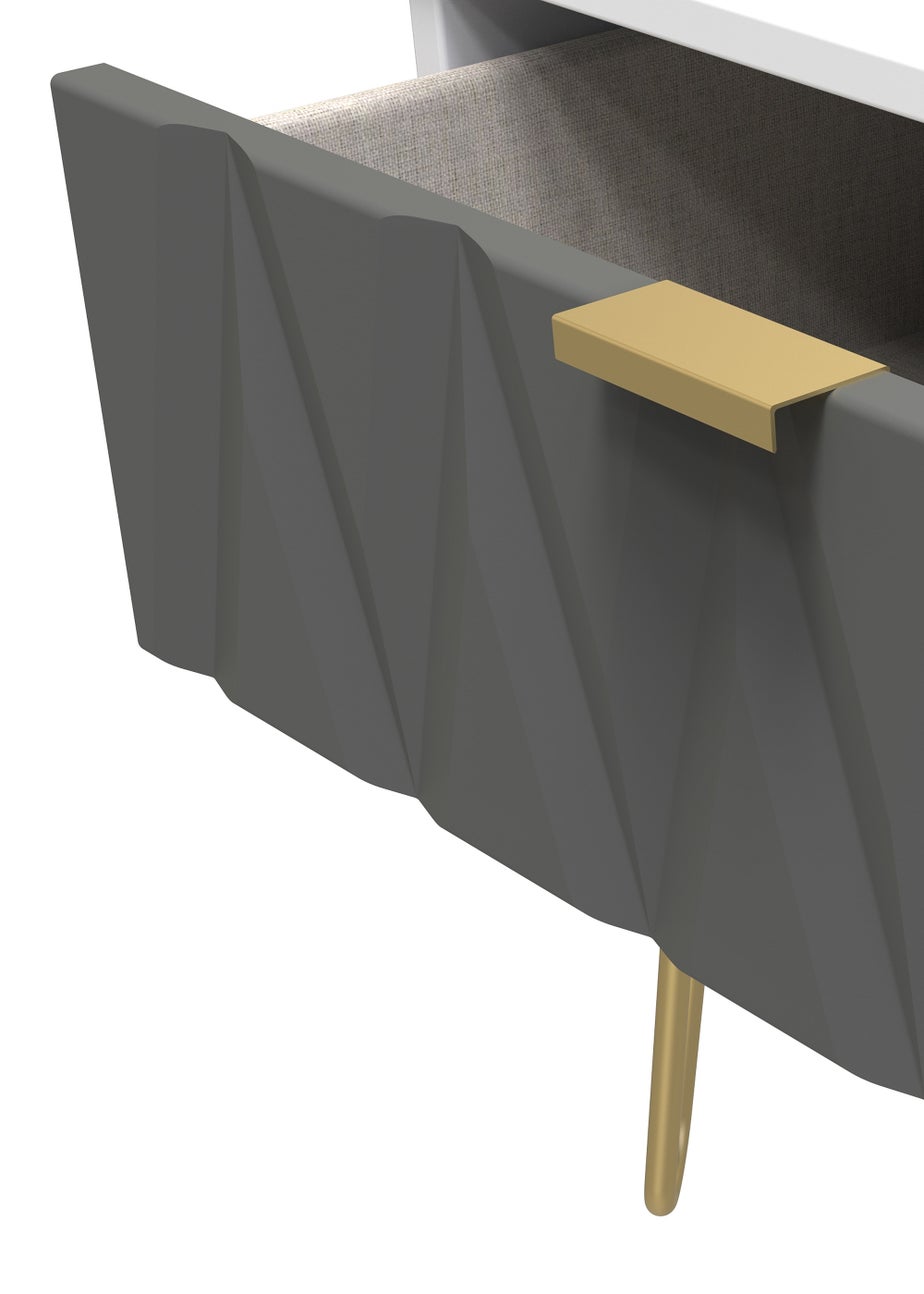 Swift Prism 1 Drawer Midi Chest (41cm x 39.5cm x 57.5cm)