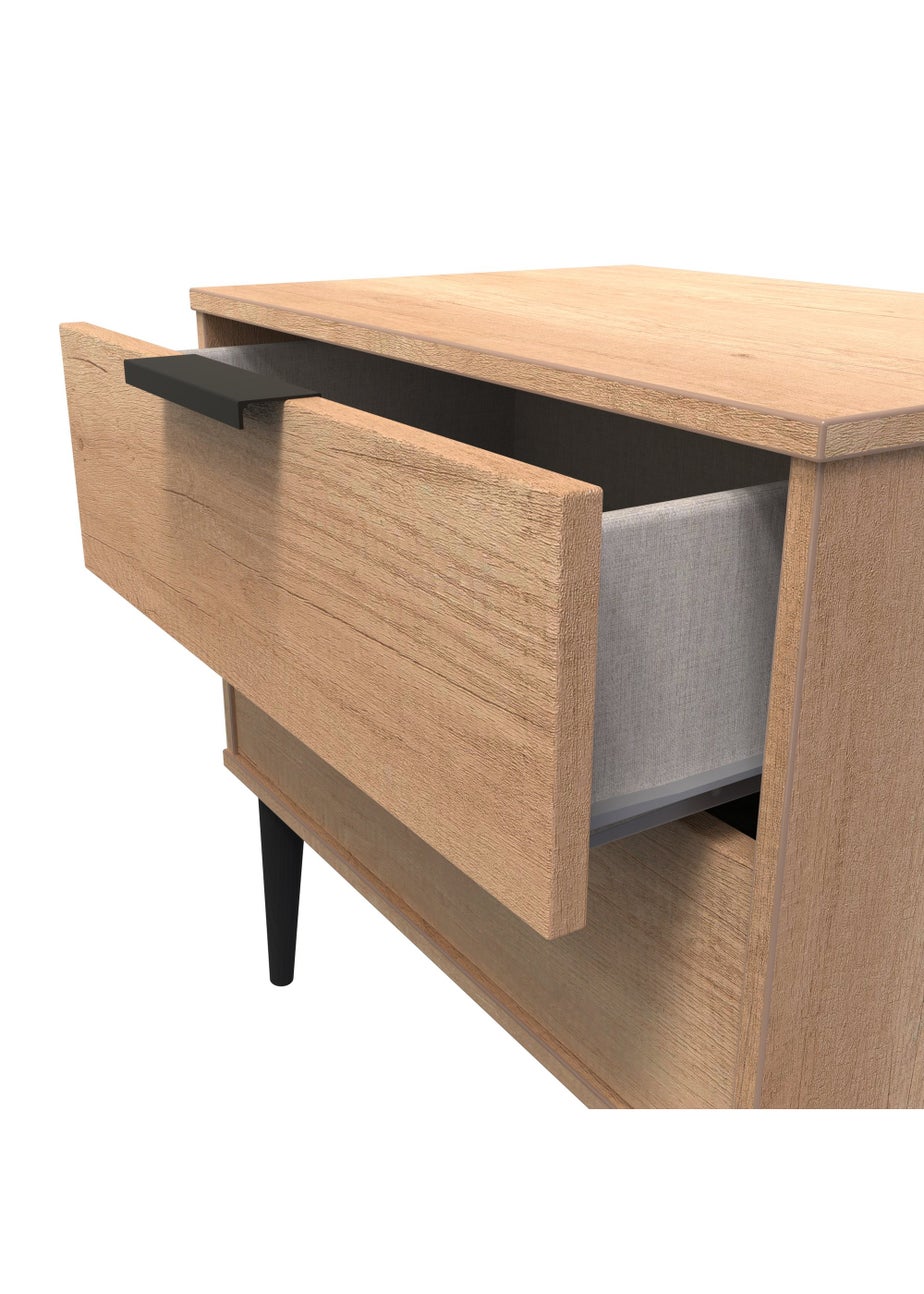 Swift Milano 2 Drawer Midi Chest (52.5cm x 39.5cm x 57cm)