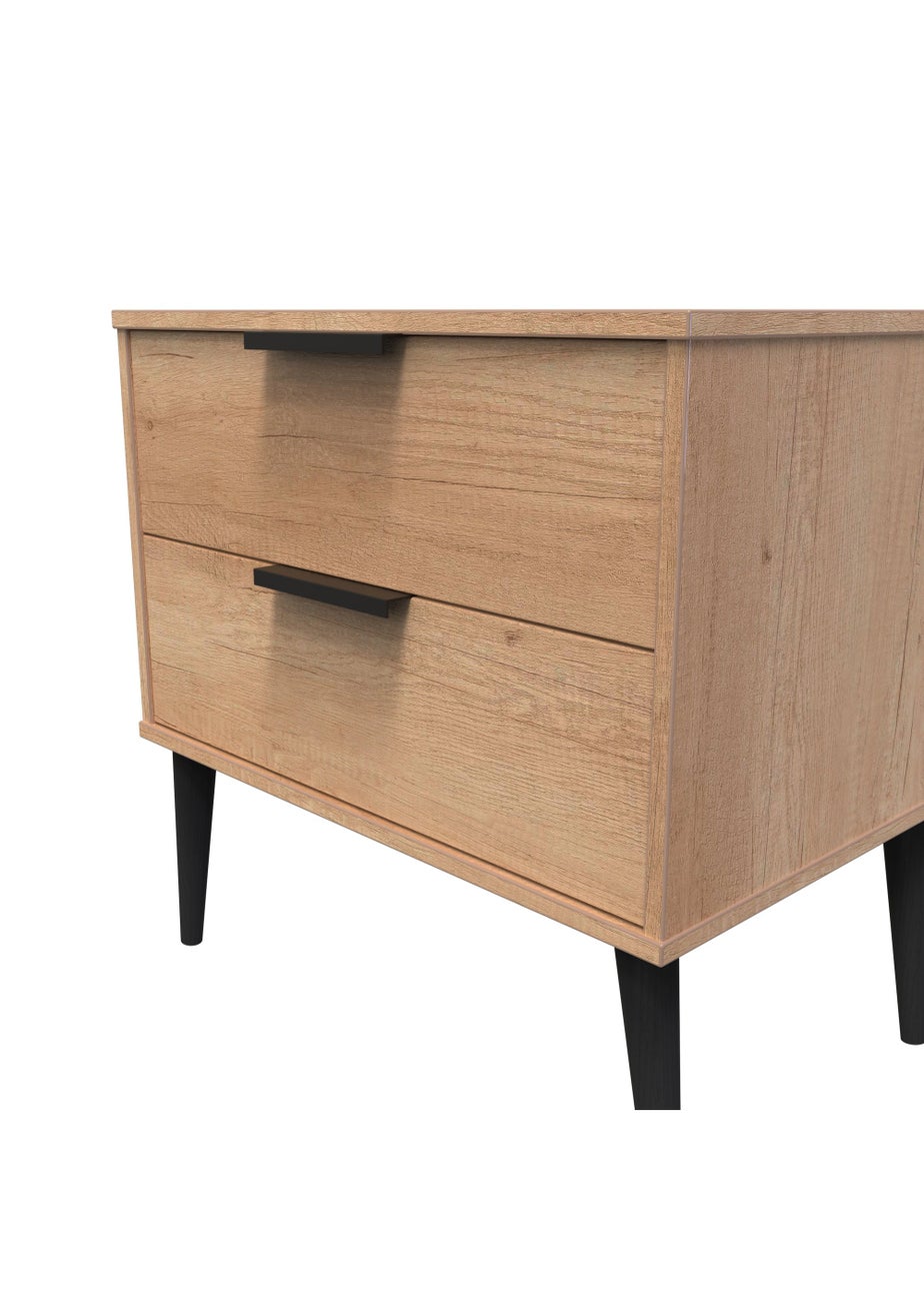Swift Milano 2 Drawer Midi Chest (52.5cm x 39.5cm x 57cm)