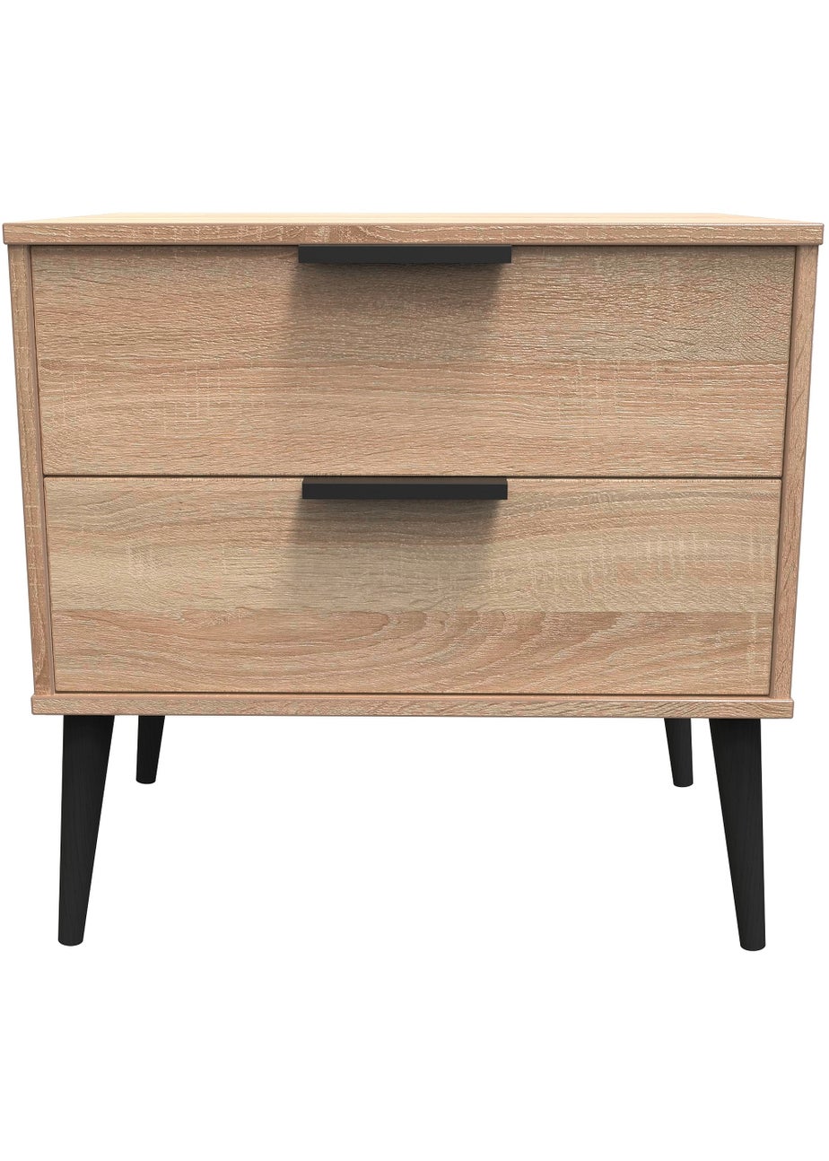 Swift Milano 2 Drawer Midi Chest (52.5cm x 39.5cm x 57cm)