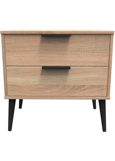 Swift Milano 2 Drawer Midi Chest (52.5cm x 39.5cm x 57cm)