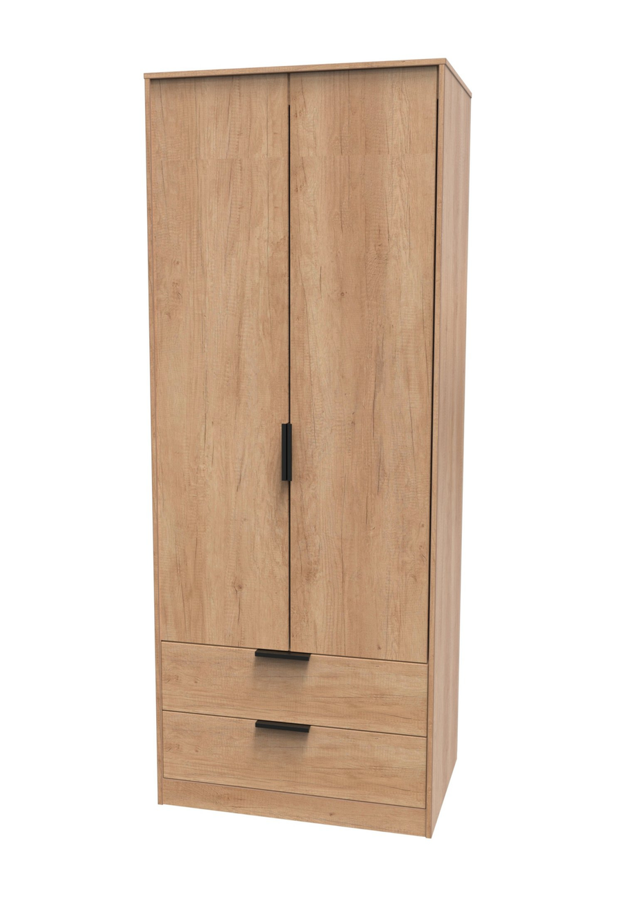 Ready Assembled Milano 2 Door 2 Drawer Wardrobe