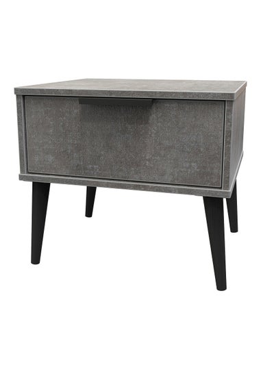 Swift Milano 1 Drawer Bedside Table (41cm x 39.5cm x 45cm)