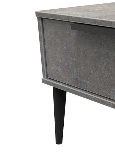 Swift Milano 1 Drawer Bedside Table (41cm x 39.5cm x 45cm)