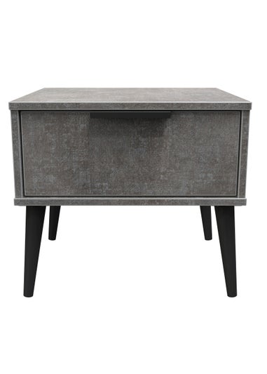 Swift Milano 1 Drawer Bedside Table (41cm x 39.5cm x 45cm)