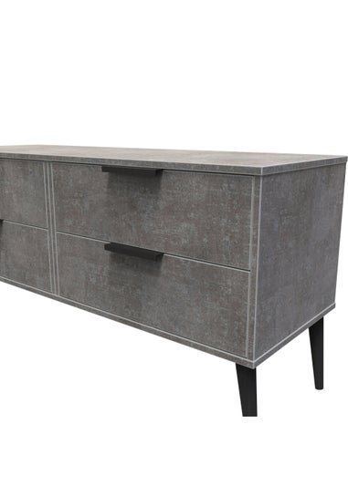 Swift Milano 4 Drawer End of Bed Chest (50.5cm x 41.5cm x 112cm)