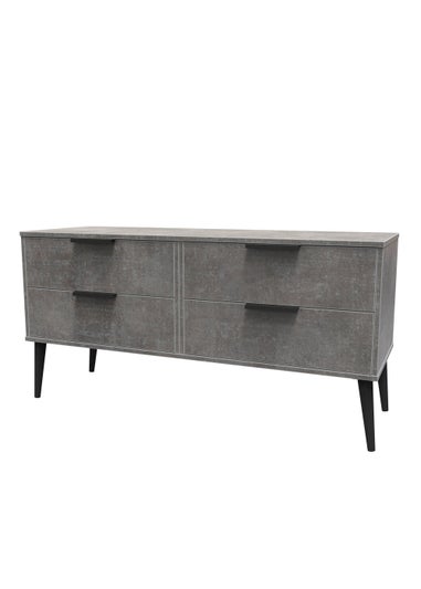 Swift Milano 4 Drawer End of Bed Chest (50.5cm x 41.5cm x 112cm)