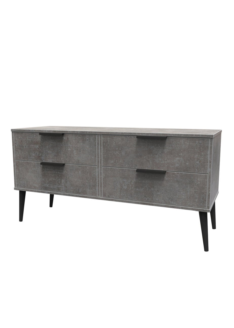 Swift Milano 4 Drawer End of Bed Chest (50.5cm x 41.5cm x 112cm)