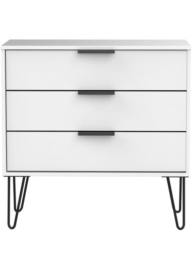 Swift Milano 3 Drawer Chest (69.5cm x 41.5cm x 76.5cm)