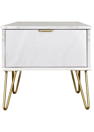 Swift Milano 1 Drawer Bedside Table (41cm x 39.5cm x 45cm)