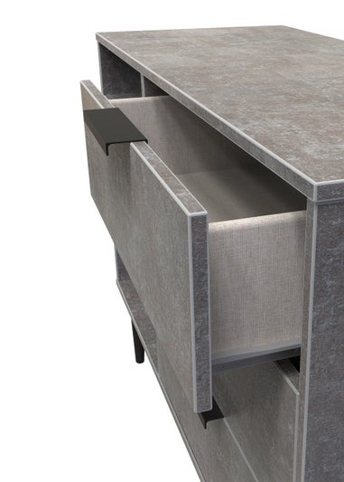 Swift Milano 3 Drawer TV Unit (74cm x 39.5cm x 97cm)