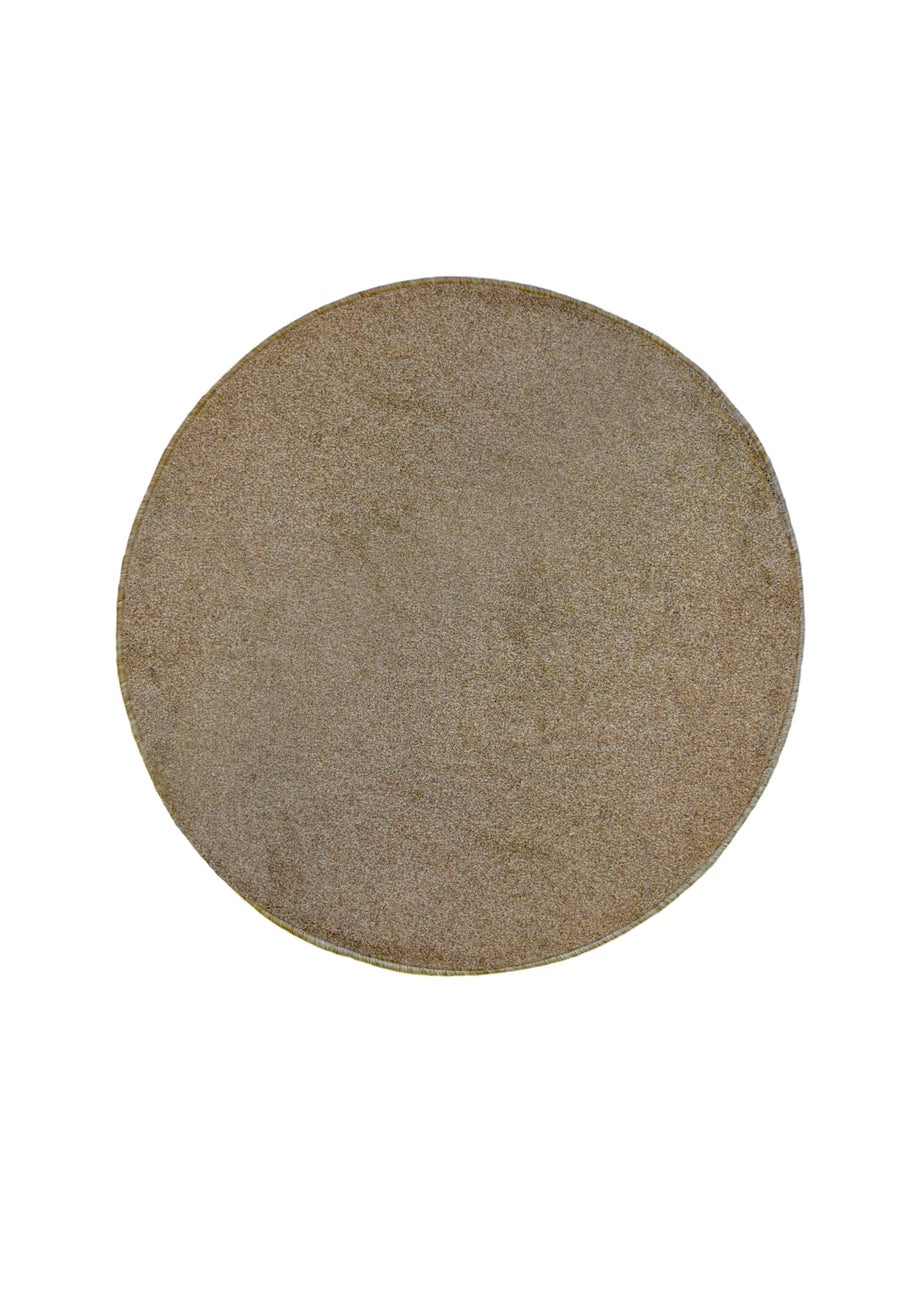 Relay Classic Natural Beige Circle Rug