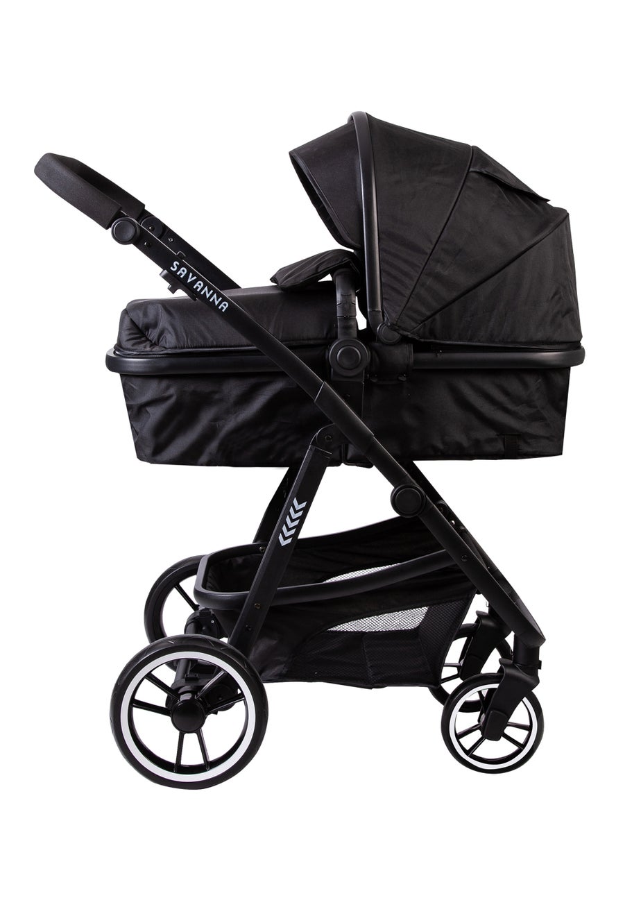 Red Kite Push Me Savanna Zebra Travel System Pram (103cm x 64cm x 90cm)
