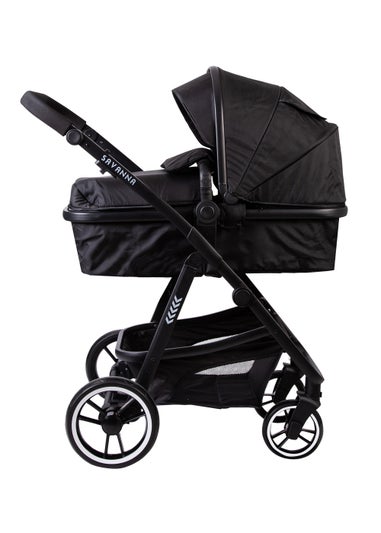 Red Kite Push Me Savanna Zebra Travel System Pram (103cm x 64cm x 90cm)