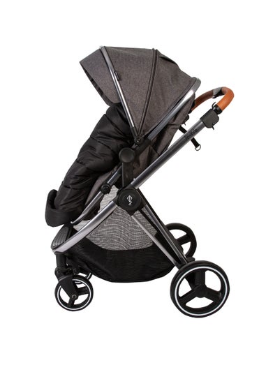 Red Kite Black Junior Fleece Stroller Footmuff (98cm x 45cm x 5cm)