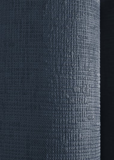 Fusion Strata Dimout Navy Eyelet Curtains