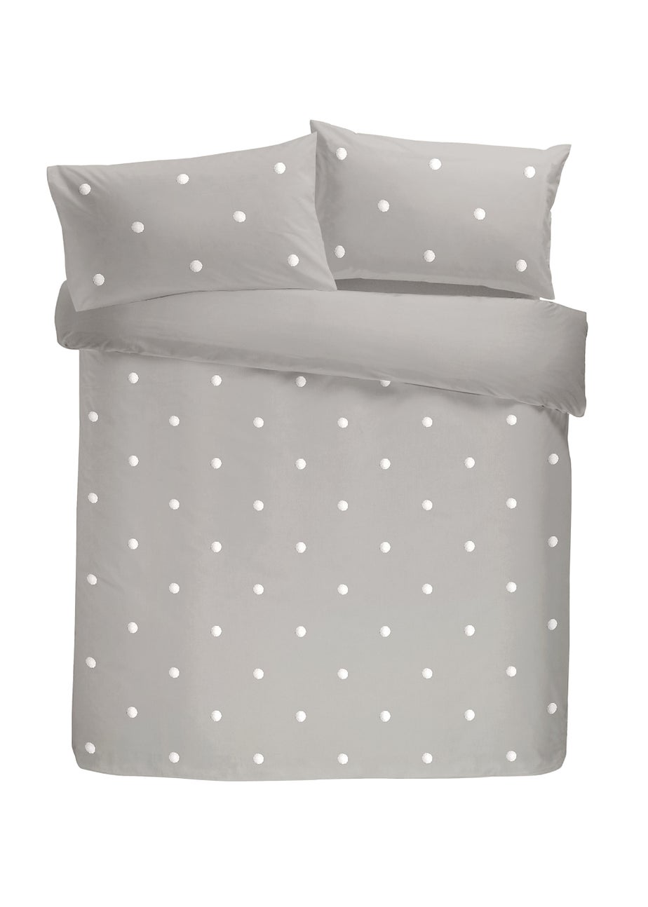 Appletree Dot Garden Metallic Duvet Cover Set