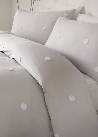 Appletree Dot Garden Metallic Duvet Cover Set